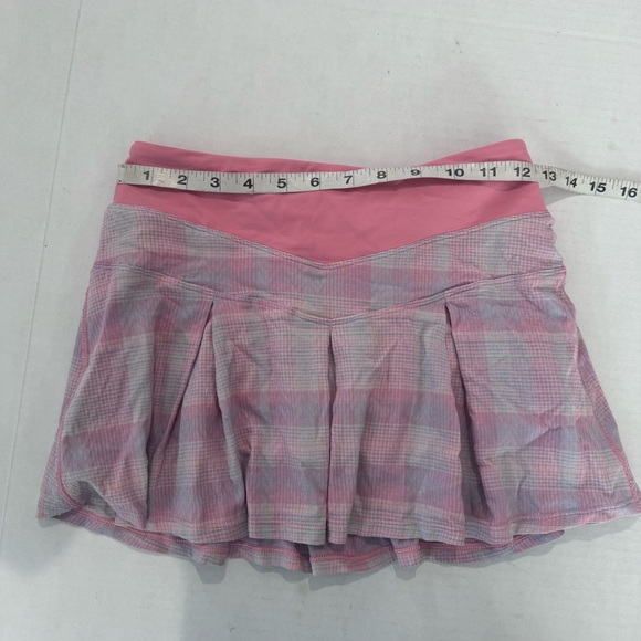 Ivivva Girls Sz 12 Pink Tennis Skirt Skort Undershorts - Picture 5 of 13